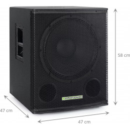 Pronomic Powerstage Concert 1510 2.1 PA Set 700 W