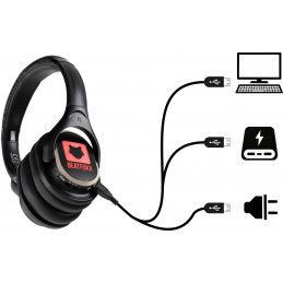 Beatfoxx SDH-340/16 USB-C Silent Disco V2 Set 16x sluchátka