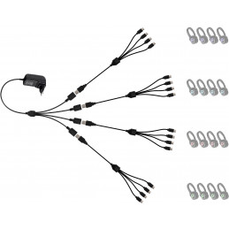 Beatfoxx SDH-340/16 USB-C Silent Disco V2 Set 16x sluchátka