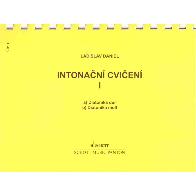 Intonační cvičení I - Ladislav Daniel Intonační cvičení I - Ladislav Daniel
