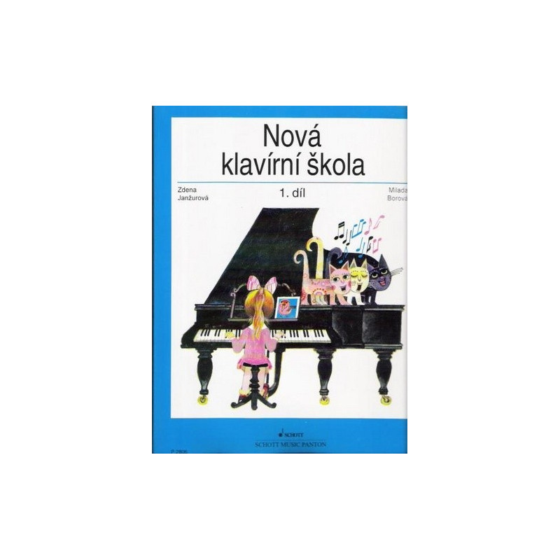 Nová klavírní škola 1. díl - Janžurová Nová klavírní škola 1. díl - Janžurová