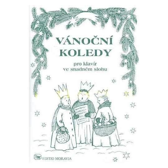 Vánoční koledy ve snadném slohu pro klavír
