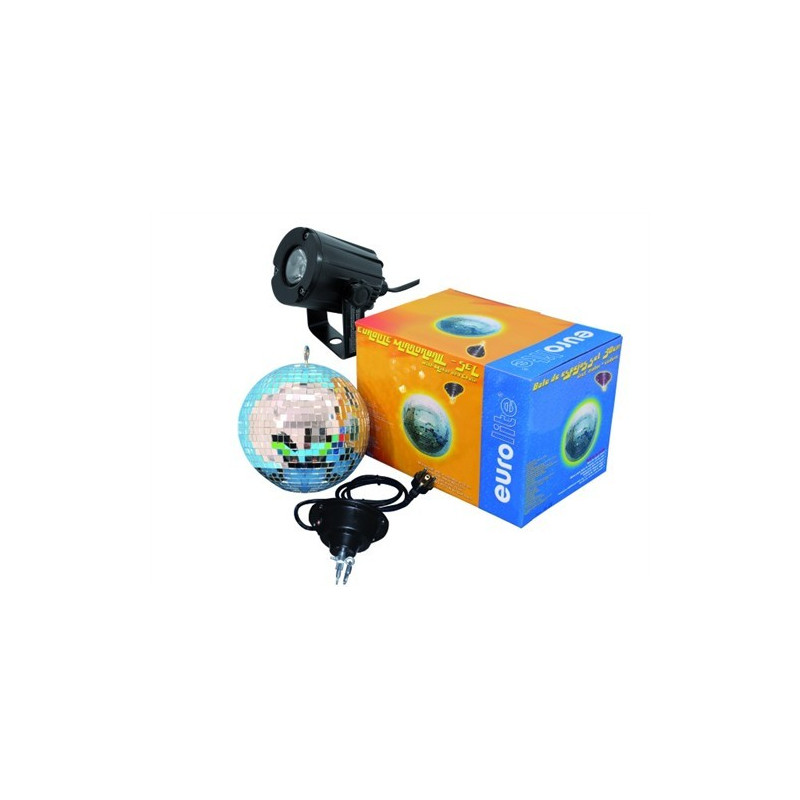Set LED zrcadlová koule 30 cm, 6000K Set LED zrcadlová koule 30 cm, 6000K