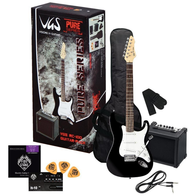VGS RC-100 Kytarový set Černý VGS RC-100 Kytarový set Černý