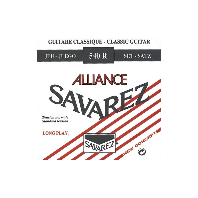 Savarez struny pro klasickou kytaru Concert Alliance 540 Sada Savarez struny pro klasickou kytaru Concert Alliance 540 Sada