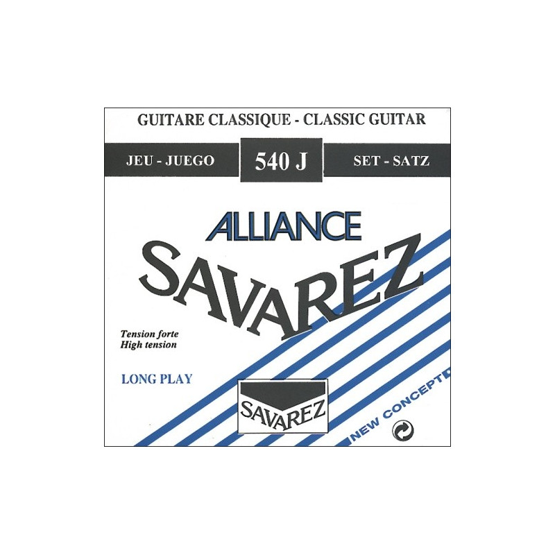 Savarez struny pro klasickou kytaru Concert Alliance 540 Sada Savarez struny pro klasickou kytaru Concert Alliance 540 Sada