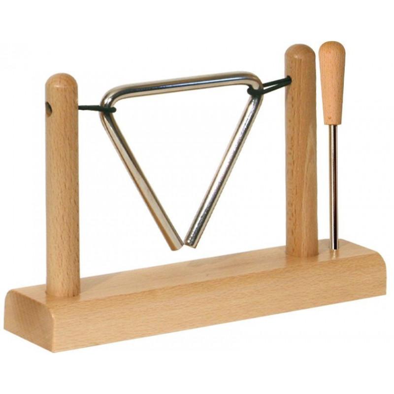 GOLDON - triangl se stojanem - 10cm (33710) GOLDON - triangl se stojanem - 10cm (33710)
