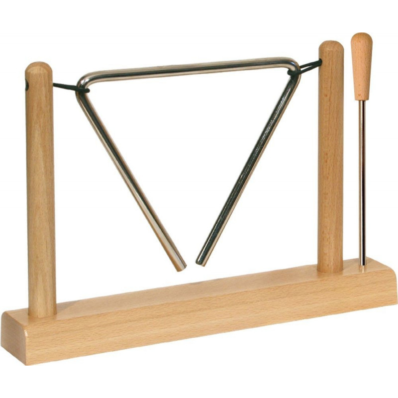 GOLDON - triangl se stojanem - 15cm (33713) GOLDON - triangl se stojanem - 15cm (33713)