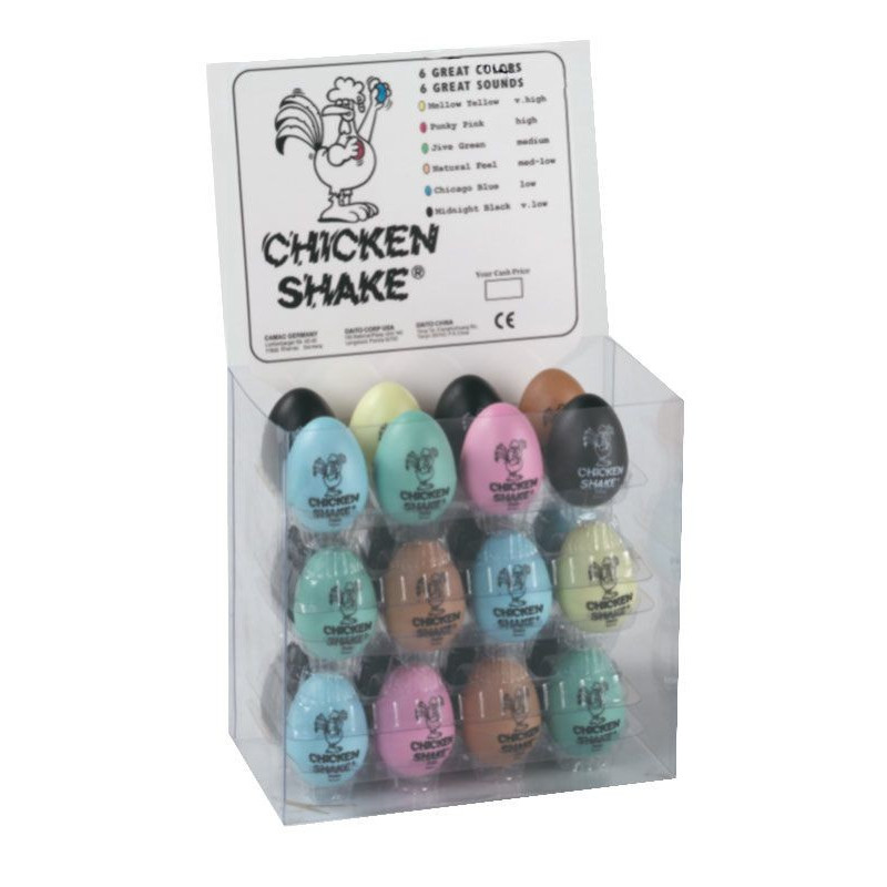 GOLDON - Chicken Shaker různé barvy - 24 kusů (33756) GOLDON - Chicken Shaker různé barvy - 24 kusů (33756)