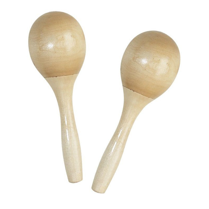 GOLDON - Maracas dřevěné - 14cm (33803) GOLDON - Maracas dřevěné - 14cm (33803)