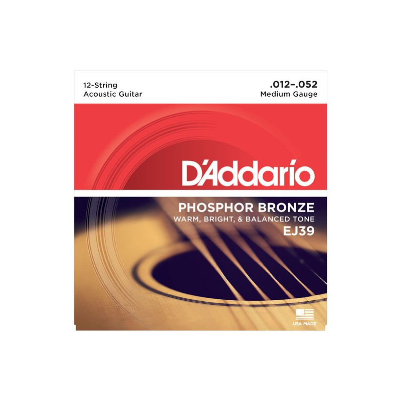 D'Addario EJ39 - struny pro akustickou kytaru D'Addario EJ39 - struny pro akustickou kytaru