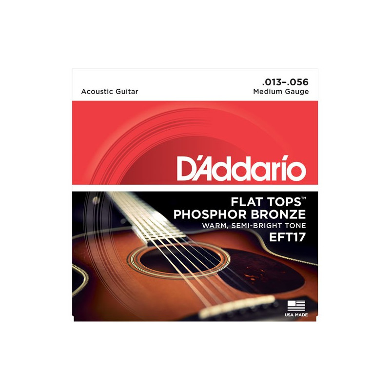 D'Addario EFT17 - struny pro akustickou kytaru D'Addario EFT17 - struny pro akustickou kytaru