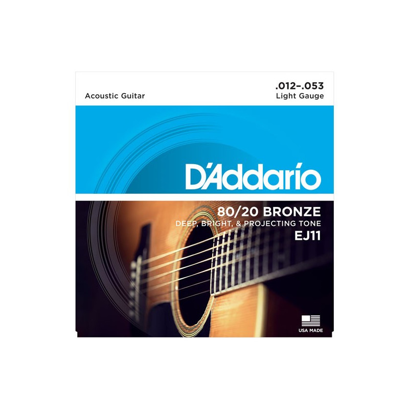 D'Addario EJ11 - struny pro akustickou kytaru D'Addario EJ11 - struny pro akustickou kytaru