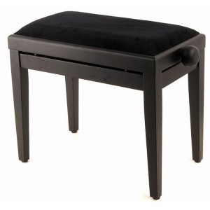 AW Klavirní stolička - černá matná