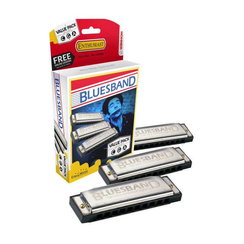 HOHNER Blues Band ValuePack (C-, G-, A-major) HOHNER Blues Band ValuePack (C-, G-, A-major)