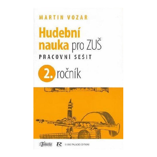 Hudební nauka pro ZUŠ prac. sešit 2.ročník M.Vozar