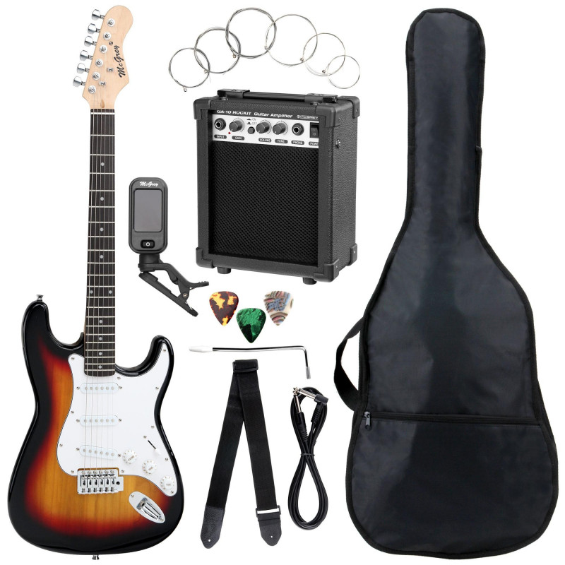 McGrey Rockit ST-Complete Sunburst - kytarový set McGrey Rockit ST-Complete Sunburst - kytarový set