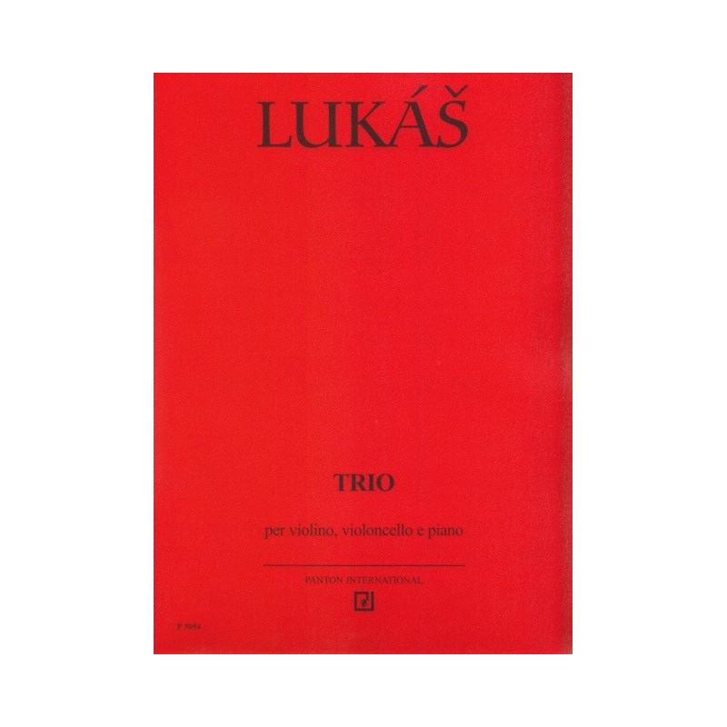 Trio pro housle, violoncello a klavír - Lukáš Zdeněk Trio pro housle, violoncello a klavír - Lukáš Zdeněk