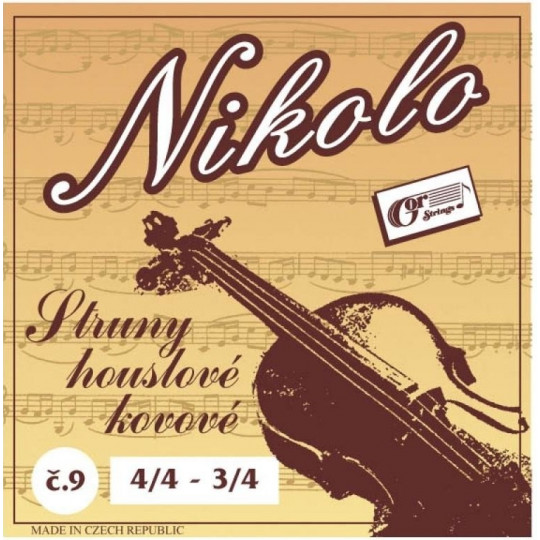 Gorstrings NIKOLO 9 struny na housle