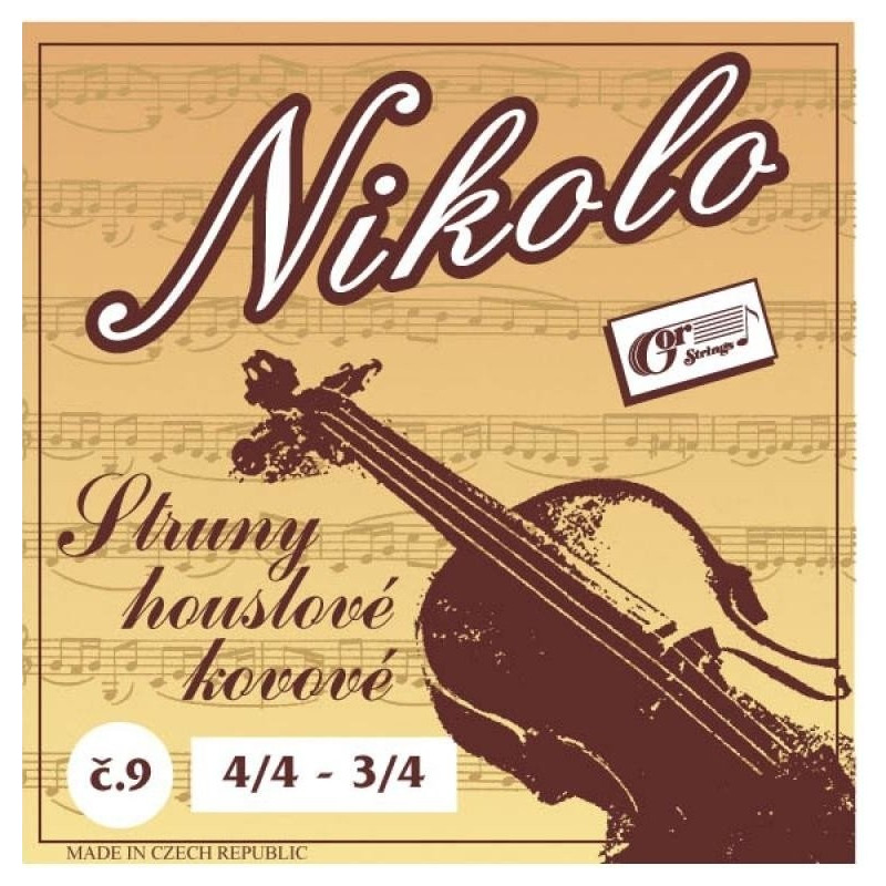 Gorstrings NIKOLO 9 struny na housle