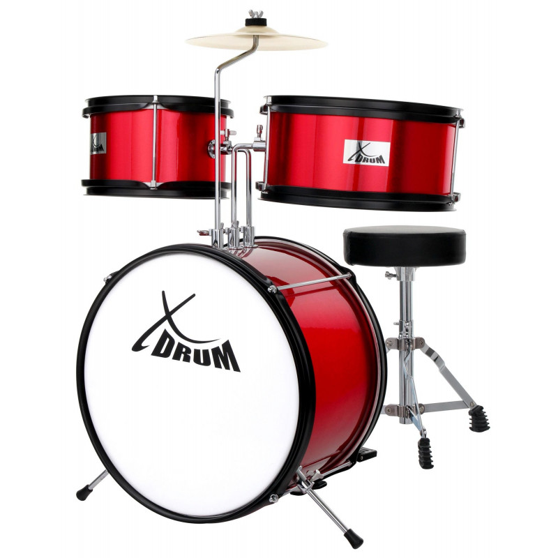 XDrum Junior bicí souprava - červená XDrum Junior bicí souprava - červená