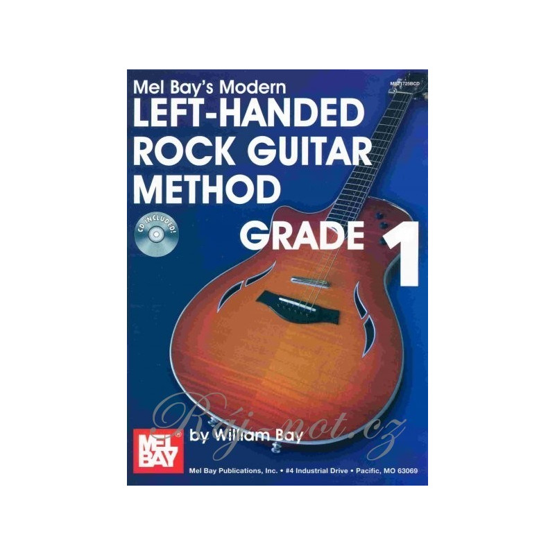 Left Handed Rock Guitar Method 1 + CD Left Handed Rock Guitar Method 1 + CD