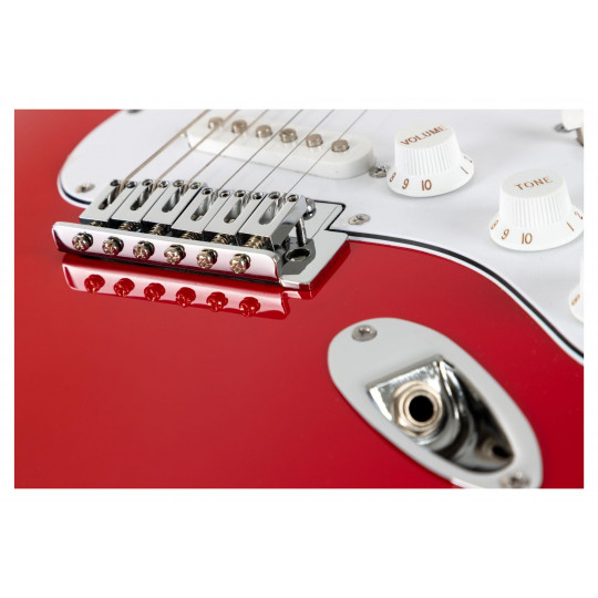 Shaman Element Series STX-100R Electric Guitar - Red