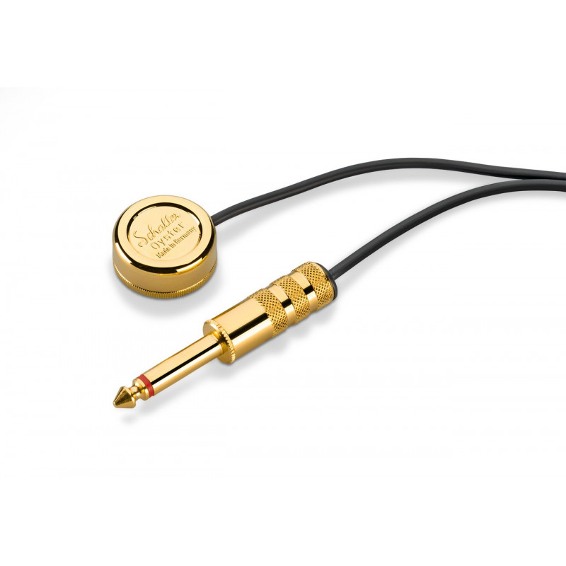 Schaller Oyster S/P - piezo snímač Gold (jack) Schaller Oyster S/P - piezo snímač Gold (jack)