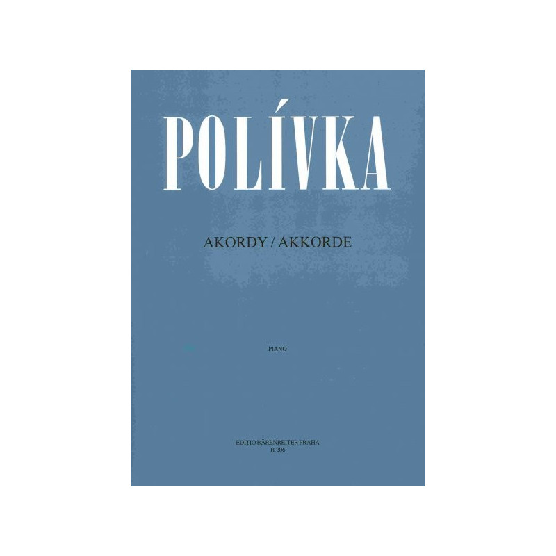 Akordy pro piano - Vladimír Polívka Akordy pro piano - Vladimír Polívka