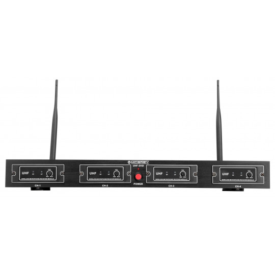 McGrey UHF 2V2I - 4 kanálový bezdrátový SET3 2x ruční, 2x klopový mikrofon 2x bodypack