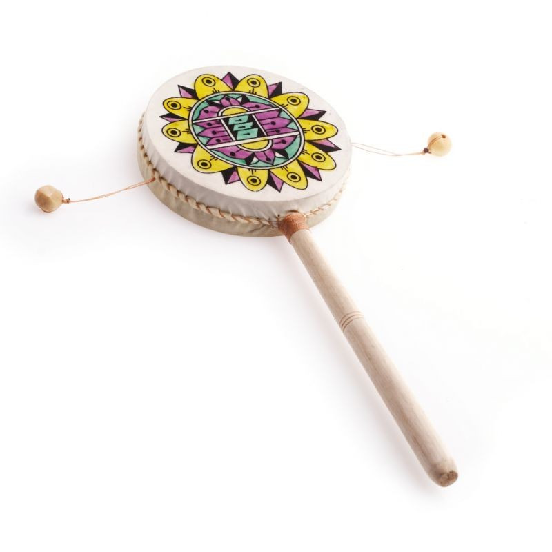 Etno - Budhistický meditační bubínek střední Etno - Budhistický meditační bubínek střední