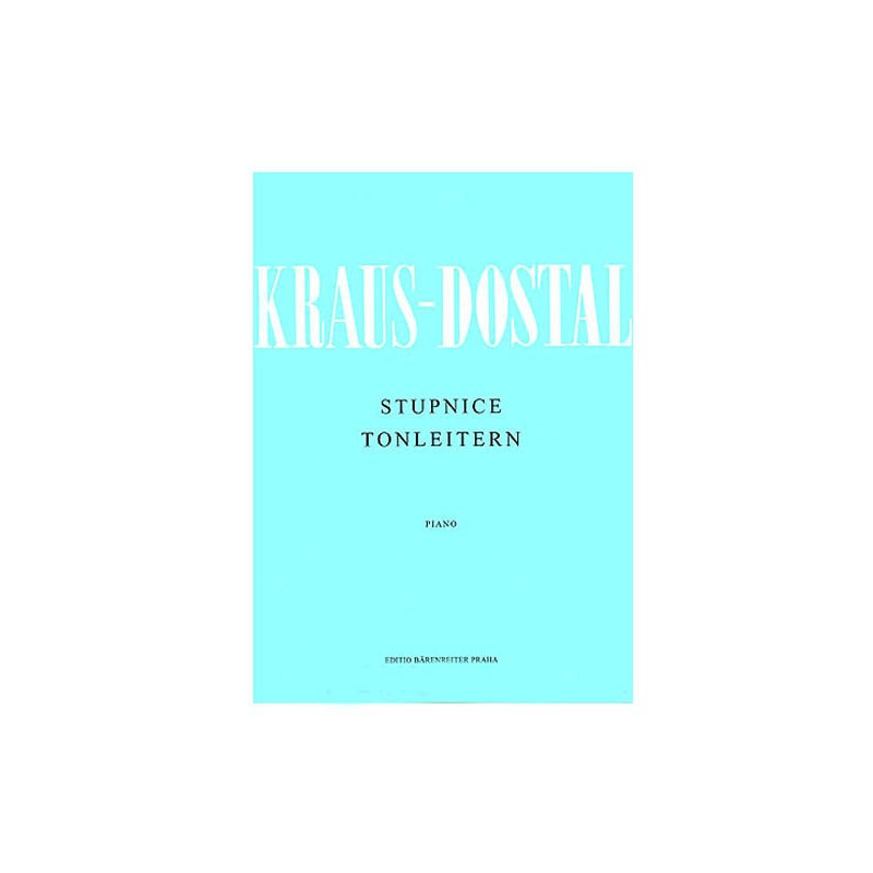 Stupnice - Arnošt Kraus, Jan Dostál Stupnice - Arnošt Kraus, Jan Dostál