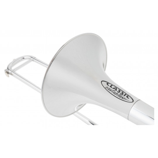 Classic Cantabile MardiBrass plastový Bb/F-Quartpozoun – stříbrný