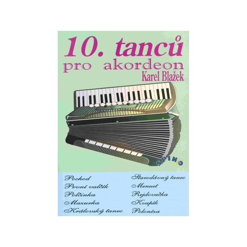 10. tanců pro akordeon - Karel Blažek 10. tanců pro akordeon - Karel Blažek