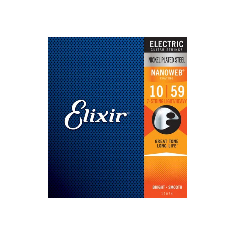 ELIXIR struny pro 7-strunnou kytaru ELIXIR struny pro 7-strunnou kytaru