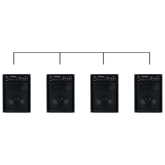 Pronomic monitor KAM-12BT aktivní pódiový monitor, reprobox s Bluetooth