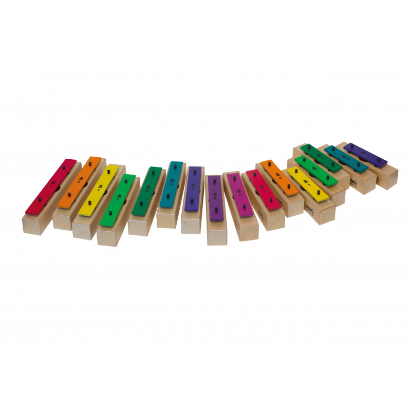 Goldon jednotlivé kameny sopránové v barvě Boomwhackers Goldon jednotlivé kameny sopránové v barvě Boomwhackers