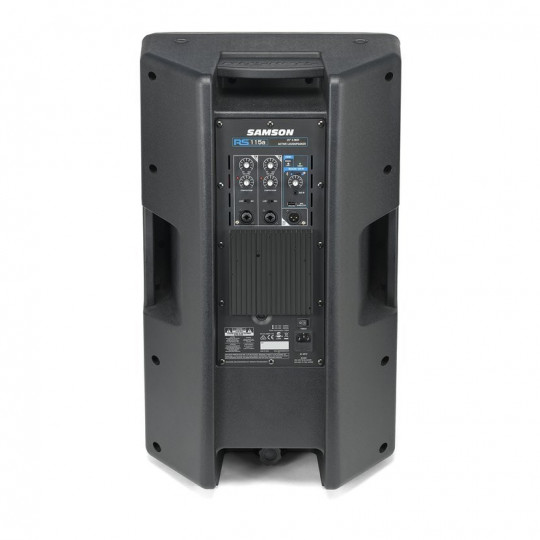Samson RS-115A aktivní box, 3-kanálový mix, Bluetooth