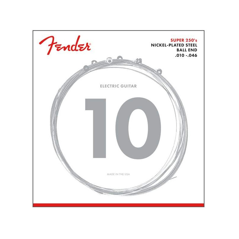 Fender 250R - struny pro elektrickou kytaru Fender 250R - struny pro elektrickou kytaru