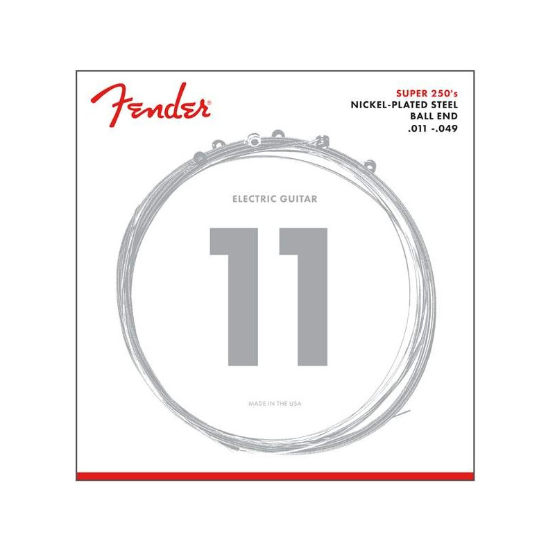 Fender 250M - struny pro elektrickou kytaru Fender 250M - struny pro elektrickou kytaru