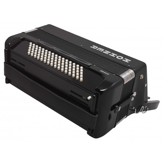 Hohner Bravo III 80 Black Silent Key