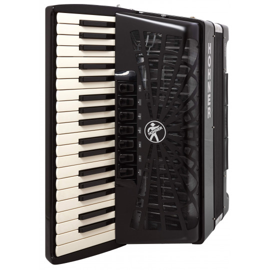 Hohner Bravo III 80 Black Silent Key