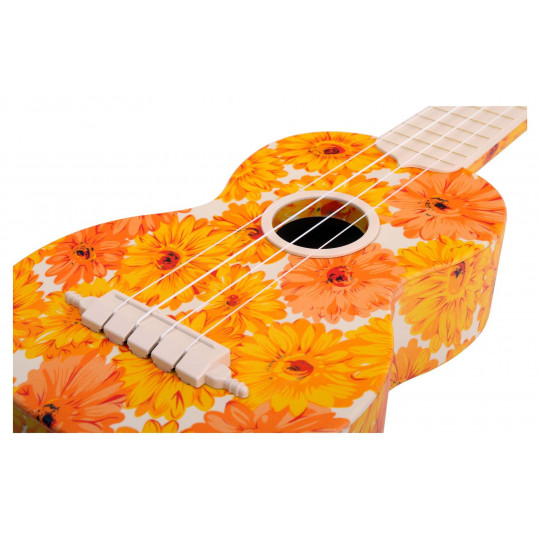 PROLINE Ukulele ABS plast Sopran - Beachflower 