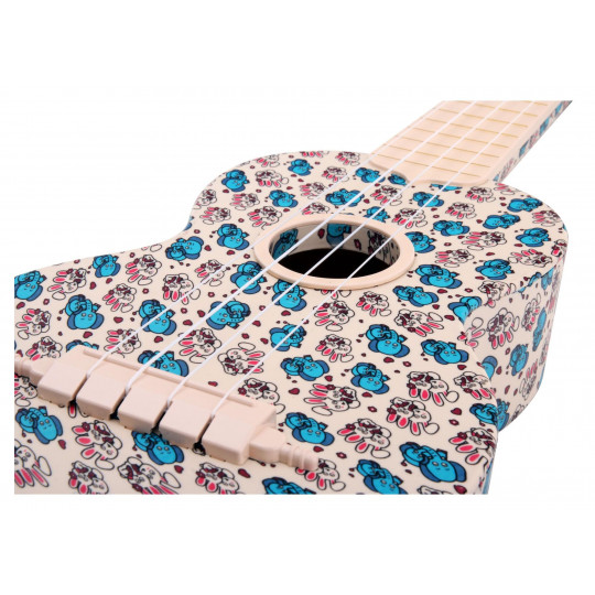 PROLINE Ukulele ABS plast Sopran - Sunny Zoo