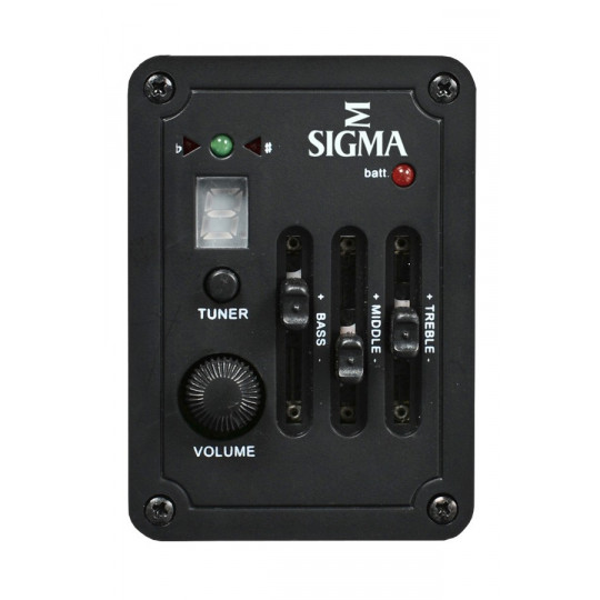 Sigma Guitar DMCE-BKB