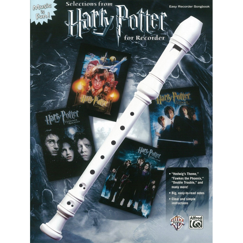 Harry Potter for Recorder velmi snadné skladby pro zobcovou flétnu Harry Potter for Recorder velmi snadné skladby pro zobcovou flétnu