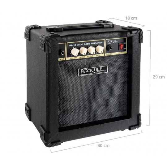 Rocktile BA-15 Jaco basové kombo 15W