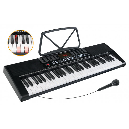 McGrey LK-6120-MIC klávesy s mikrofonem černé