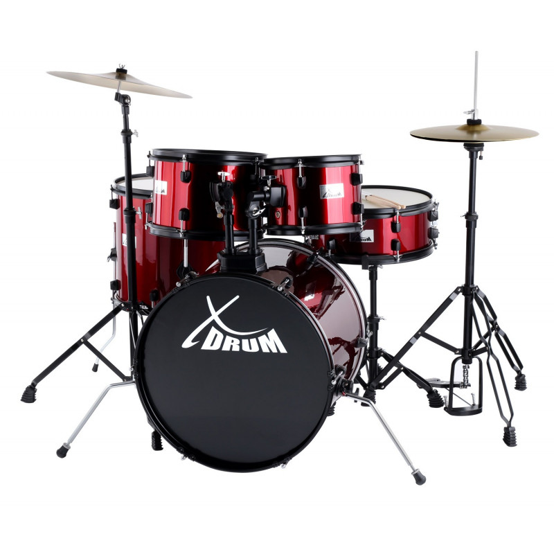 XDrum Rookie 20" Studio Set Ruby Red XDrum Rookie 20" Studio Set Ruby Red