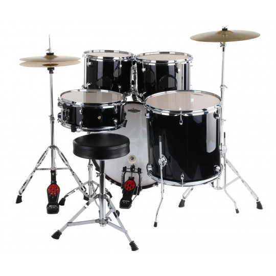 XDrum Semi 20" Studio Set Midnight Black
